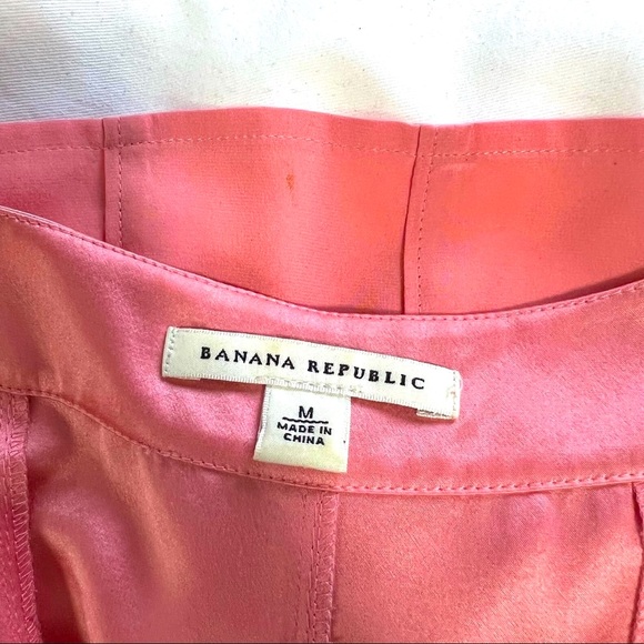 Vintage Banana Republic Pink Silk blouse size Various - Picture 12 of 14